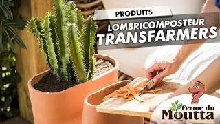 Miniature : Pot de fleurs lombricomposteur Transfarmers, il nourrit vos plantes grâce à vos épluchures !