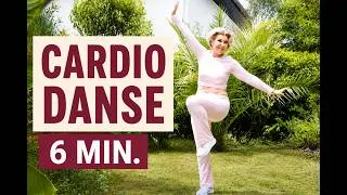 Miniature : Danse Fitness 6 MIN 💃 Cardio Doux Sans Saut | Brûlez des Calories en Vous Amusant