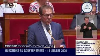 Miniature : Réduire la production de plastique à la source est l'enjeu essentiel | Didier Padey