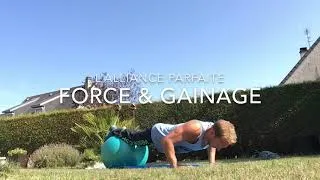Miniature : Pompes & Swissball : l'alliance force et gainage