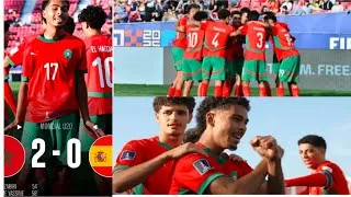 Miniature : هل يستطيع المغرب الفوز بهذه المواجهة الصعبة؟فوز المغرب 2-0 على إسبانيا