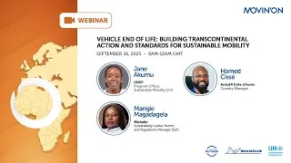 Miniature : Vehicle end of life - Building transcontinental action and standards for sustainable mobility