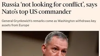 Miniature : "La Russie ne cherche pas le conflit avec l'OTAN et n'a aucune intention d'attaquer"  Grynkewich