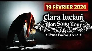 Miniature : Clara Luciani - Concert Live à l'Accor Arena (19/02/2026)