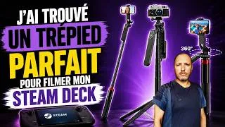Miniature : J’ai trouvé un trépied parfait pour filmer mon Steam Deck
