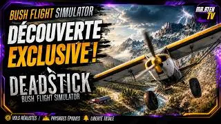 Miniature : ✈️ Enfin le Bush Flight Simulator que j'attendais ! | Deadstick Découverte FR