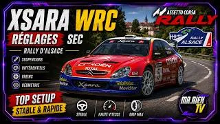 Miniature : 🔥 Setup CITROEN XSARA WRC – ALSACE Sec | Assetto Corsa Rally