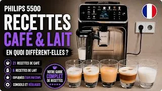 Miniature : PHILIPS 5500 ☕ Toutes les boissons au lait testées 🤔 Quelles différences?