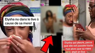 Miniature : La video n*ue de la jeune Tiktokeuse Franco-Camerounaise Elysha diffuser par ça mère en live