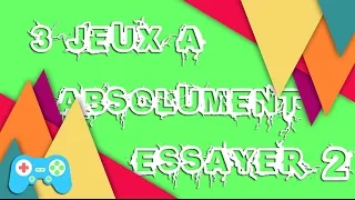Miniature : 3 JEUX A ABSOLUMENT ESSAYER - 2