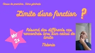 Miniature : Limites: résumé des cas