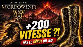 Miniature : Morrowind : +200 de VITESSE au début du jeu ! 🏃💨