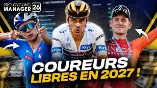 Miniature : PRO CYCLING MANAGER 26 : Les MEILLEURS COUREURS LIBRES EN 2027 !