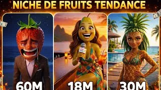 Miniature : Cette série IA devient VIRAL 😭🍓 (Fruit Love Island)|NOUVELLE TENDANCE IA 🍓