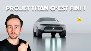 Miniature : Apple abandonne l'Apple Car ! (Projet Titan)