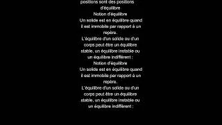 Miniature : CHAPITRE 3 : LES FORCE - NOTION D'EQUILIBRE