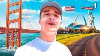 Miniature : JE TRAVERSE LES ÉTATS-UNIS ! 🇺🇸 1 ER JOUR DÉPART DE SAN FRANCISCO (Road Trip USA #1/2 SF 2024 )