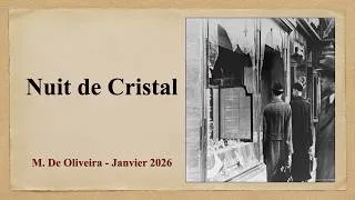 Miniature : La Nuit de Cristal : du pogrom à la Shoah