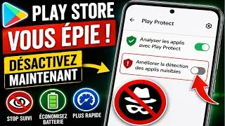 Miniature : PLAY STORE vous espionne ? Désactivez ces paramètres MAINTENANT !