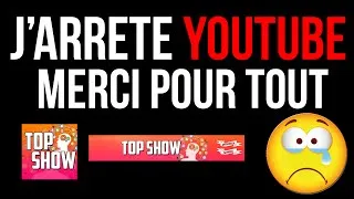 Miniature : J'ARRETE YOUTUBE, MERCI POUR TOUT. - ELITE