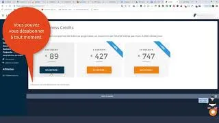 Miniature : Acheter plus de Crédits UPSEO #tuto 2 | Upseo logiciel seo white hat & traffic