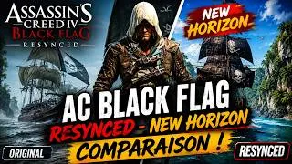 Miniature : AC BLACK FLAG RESYNCED - NEW HORIZON COMPARAISON !
