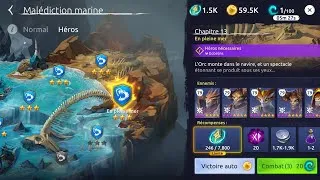 Miniature : AGE OF MAGIC : EVENEMENT "MALEDICTION MARINE" HEROS CHAPITRE 13