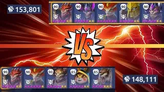 Miniature : AGE OF MAGIC : DRACONIEN / MAGNUS (154K) VS DRACONIEN / BEORN (148K)