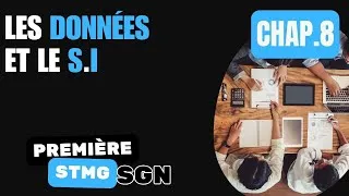 Miniature : Première STMG - SGN - Chapitre 8 - Les données et le SI