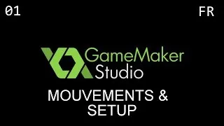Miniature : Game Maker Studio 2 I Space Rocks I Part 1 - Mouvements & Setup
