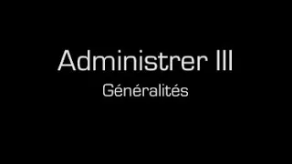 Miniature : Administrer un site Internet - partie 3