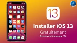 Miniature : Installer iOS 13 Beta Profil 📱Gratuitement sur iPhone sans Compte Développeur ni PC