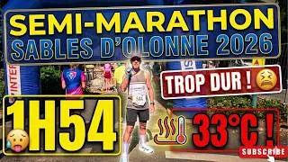 Miniature : Semi-marathon des Sables-d'Olonne 2026 : Quand la canicule brise mes rêves de record personnel.