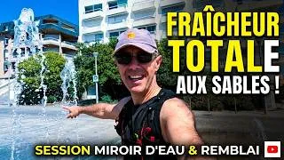 Miniature : 🏃‍♂️ FRAÎCHEUR TOTALE : Courir sous les jets d'eau des Sables d'Olonne ! ☀️🌊#pourtoi #running