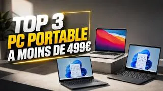 Miniature : TOP 3 PC PORTABLES à moins de 499€ | Ordinateurs Portables PAS CHER