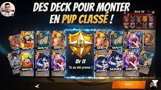 Miniature : PROPOSITION DE DECK POUR MONTER EN PVP CLASSÉ ! ( NARUTO: NINJA CARDS) ✨ 