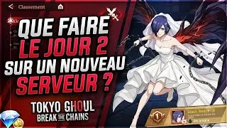 Miniature : QUE FAIRE LE JOUR 2 SUR UN NOUVEAU SERVEUR ? TOKYO GHOUL: BREAK THE CHAINS 👌 