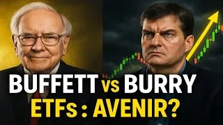 Miniature : 📈 BUFFETT vs BURRY : Qui Gagne la Stratégie + L’Avenir des ETF ? 🔍