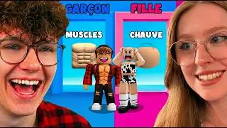 Miniature : TU PRÉFÈRES FILLES vs GARÇONS sur ROBLOX avec ICHOUPI !!