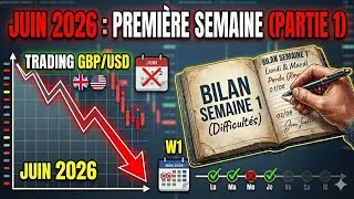Miniature : Trading : Comment je gère un début de mois difficile 🛑 (Juin 2026 - Semaine 1 | Partie 1)