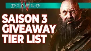 Miniature : DIABLO 4 SAISON 3 : DETAILS, TIER LIST & GIVEAWAY
