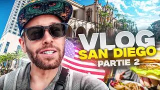 Miniature : Ma Première fois aux États-Unis et à San Diego | Vlog SD Part 2