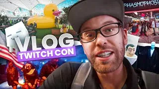 Miniature : Je suis invité par PHASMOPHOBIA à la TwitchCon ! | Vlog San Diego