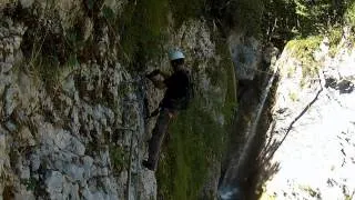 Miniature : Via ferrata Saint Vincent de Mercuze  Rocher de l'envers