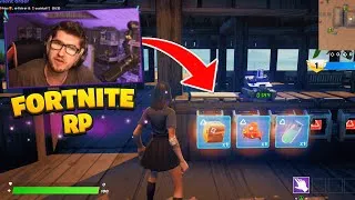Miniature : Rp Fortnite : J'OUVRE mon RESTAURANT sur la PLAGE ! Fortnite Creatif