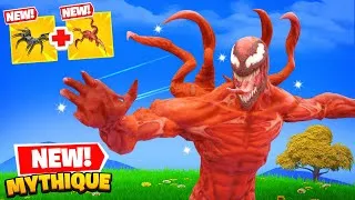 Miniature : NEW ! L'arme MYTHIQUE de CARNAGE + VENOM ! Fortnite