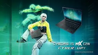 Miniature : Cyborg 15 Max C2W - Découvrez notre PC portable gaming au look cyberpunk