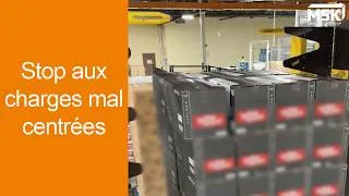 Miniature : Centrage automatique des charges sur palettes | Meilleur stabilité et qualité de houssage