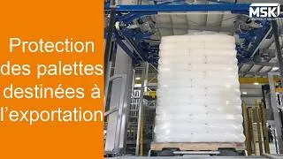Miniature : Comment protéger les palettes pour l'export | Solution MSK pour sacs