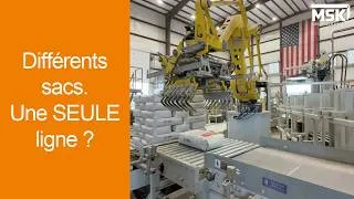 Miniature : Oui ! Palettisation automatisée & houssage étirable pour production mixte | Solutions MSK